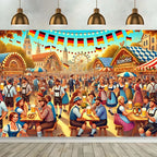 Oktoberfest Beer Theme Celebration Background
