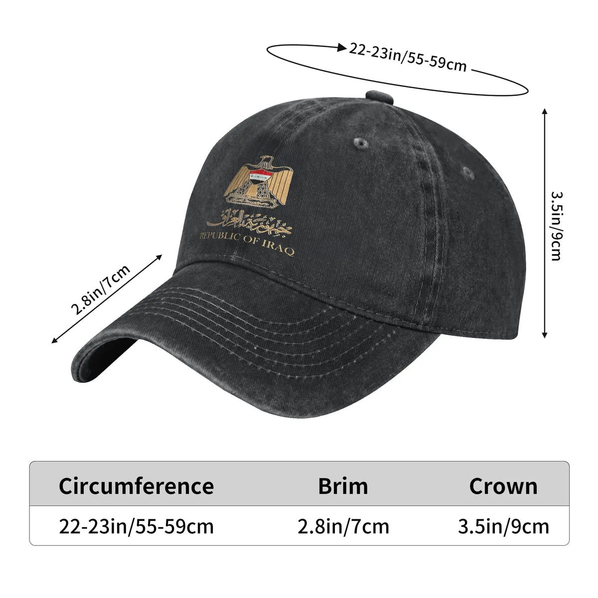 Iraq Flag Cap
