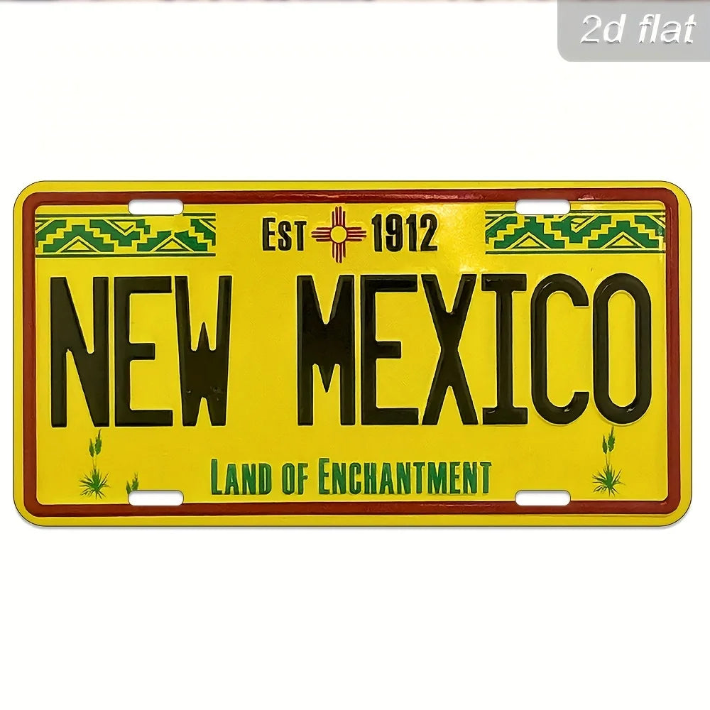 New Mexico License Plate