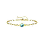 Evil Eye Gold Bracelet