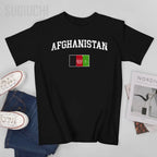 Afghanistan Flag Vintage Premium T-shirt