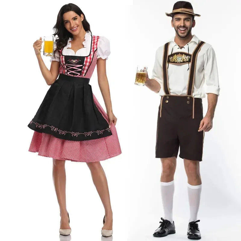 Women Adult Bavaria Oktoberfest Dress Waitress