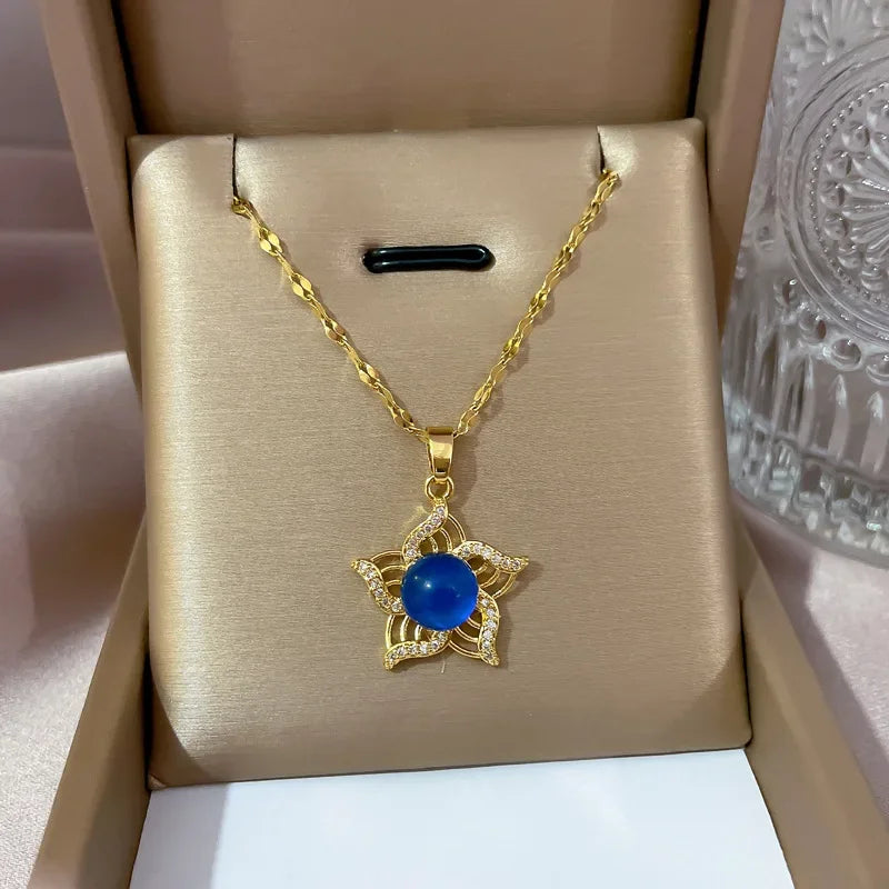 Jewish Magen Star of David Sterling Necklace