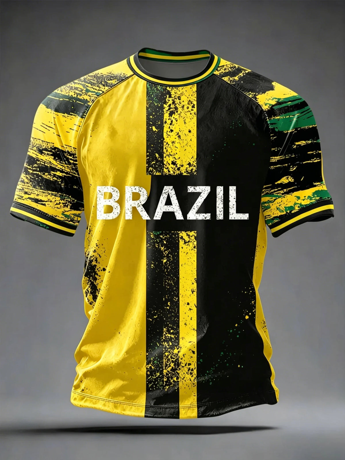 Brazil Football Jersey Short Sleeve