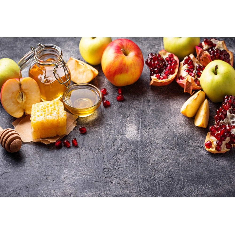Happy Rosh Hashanah Photography Background Backdrop