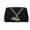 Kurdistan Flag Women Travel Makeup Organizer