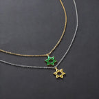Simple Star of David Necklace