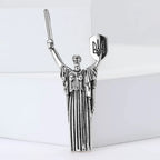 Ukrainian Motherland Statue Brooches for