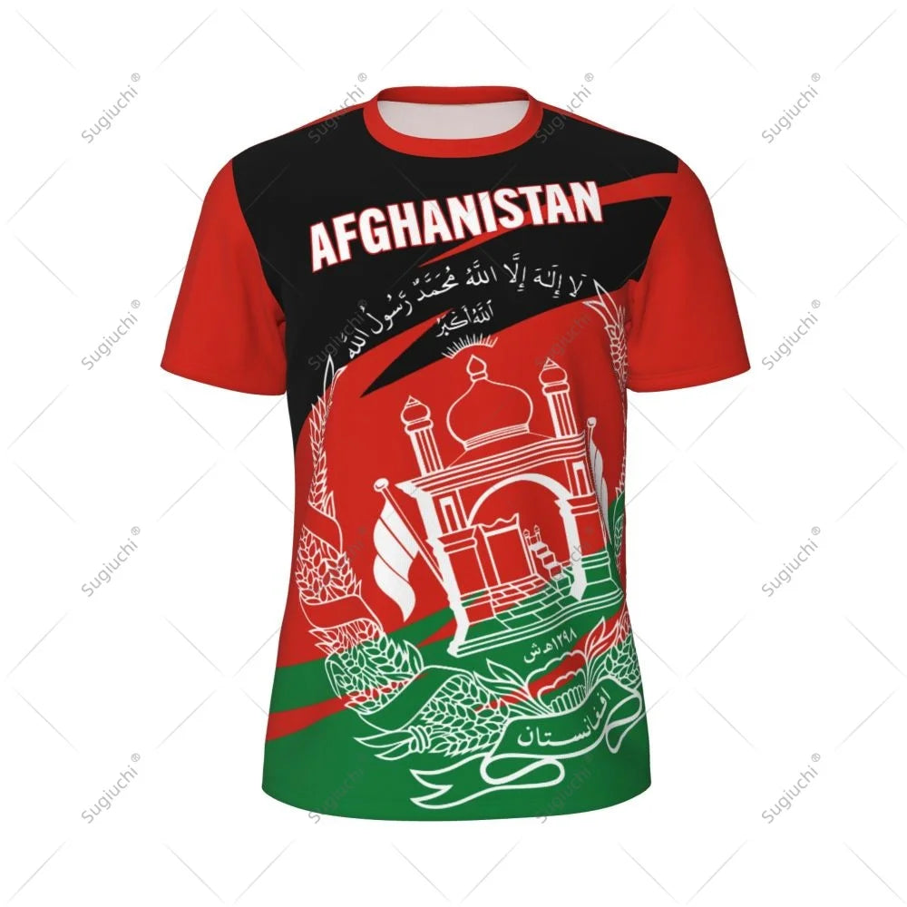 Afghanistan Flag Men Sports T-shirt