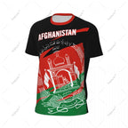 Afghanistan Flag Men Sports T-shirt
