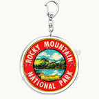 US Travel Keychain