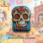 1PC Mexican Day of the Dead Flowers Skeleton
