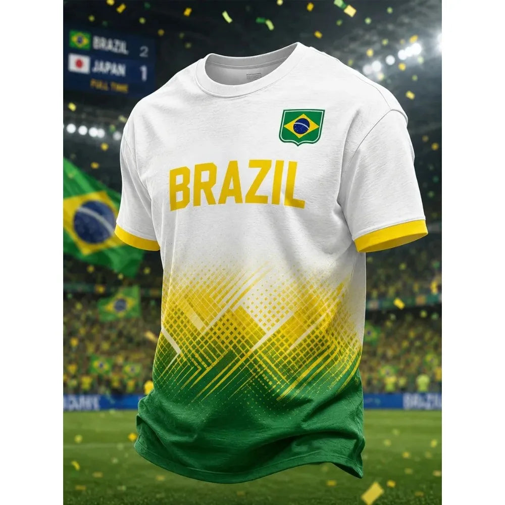 Brazil National Team Short Sleeve Tee