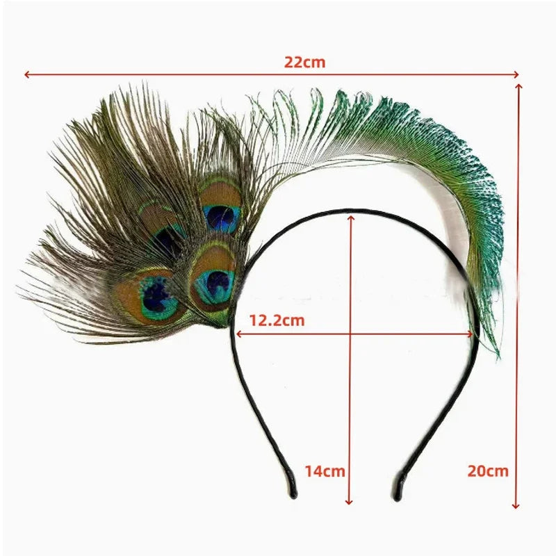 Peacock Headband Accessories