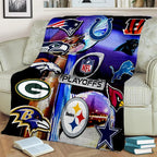 NFL Sign American Football Rugby 3D Blanket