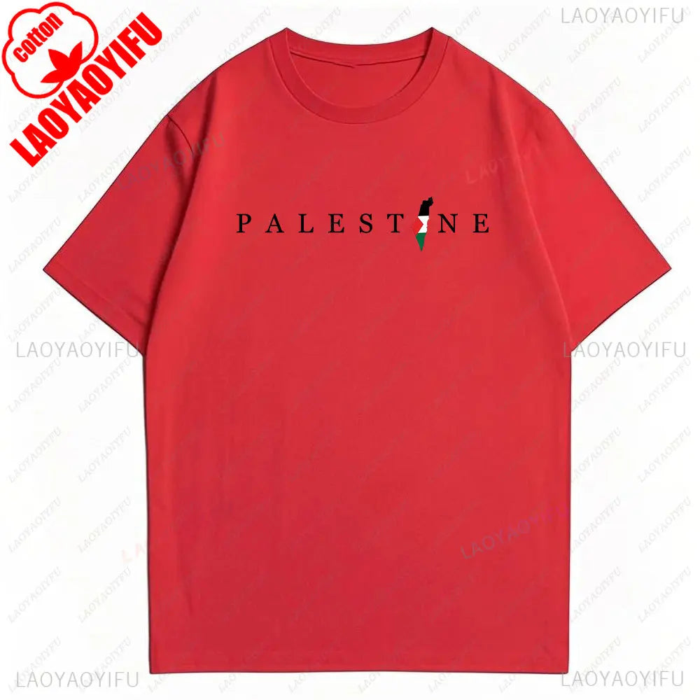 Palestine Shirt Vintage Cotton