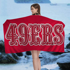 San Francisco 49er Team Big Microfiber Beach Towels