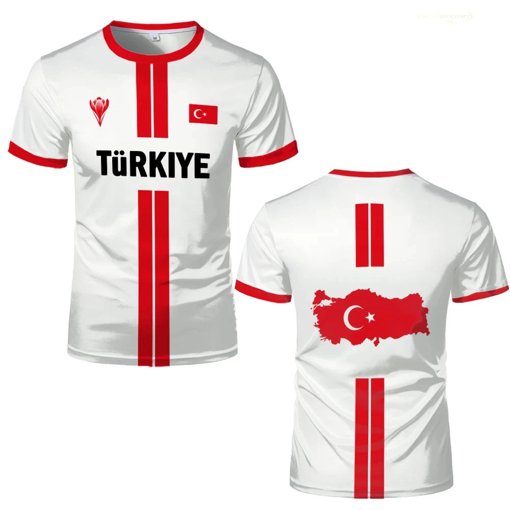 Turkey Football Jersey T-shirt