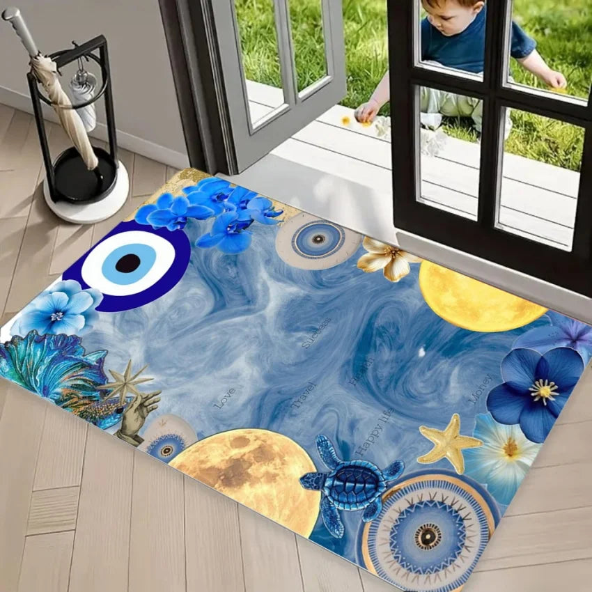 Blue Eye Hamsa Hand
