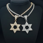 Fashion Star of David Pendant Necklace