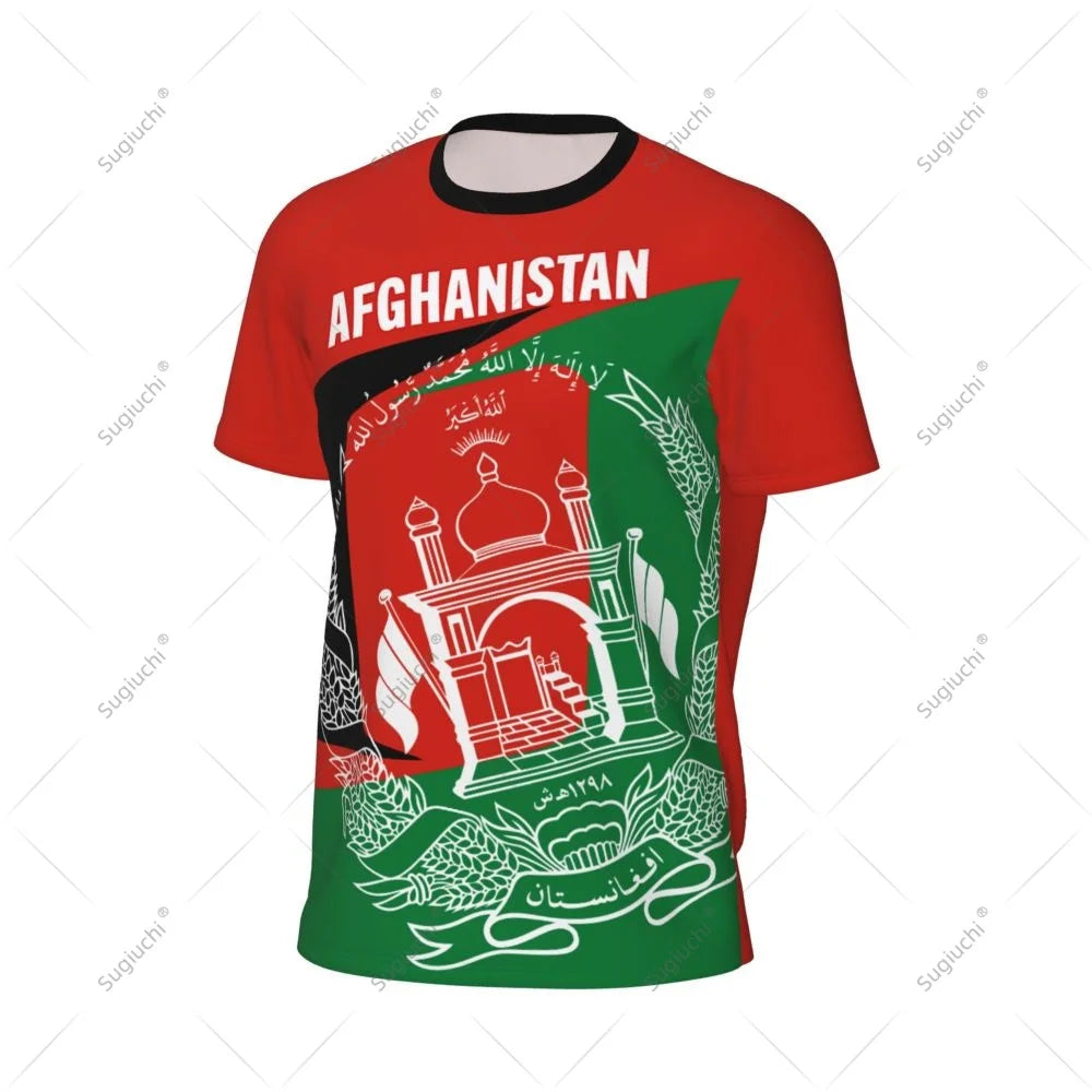 Afghanistan Flag Men Sports T-shirt