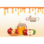 Happy Rosh Hashanah Photography Background