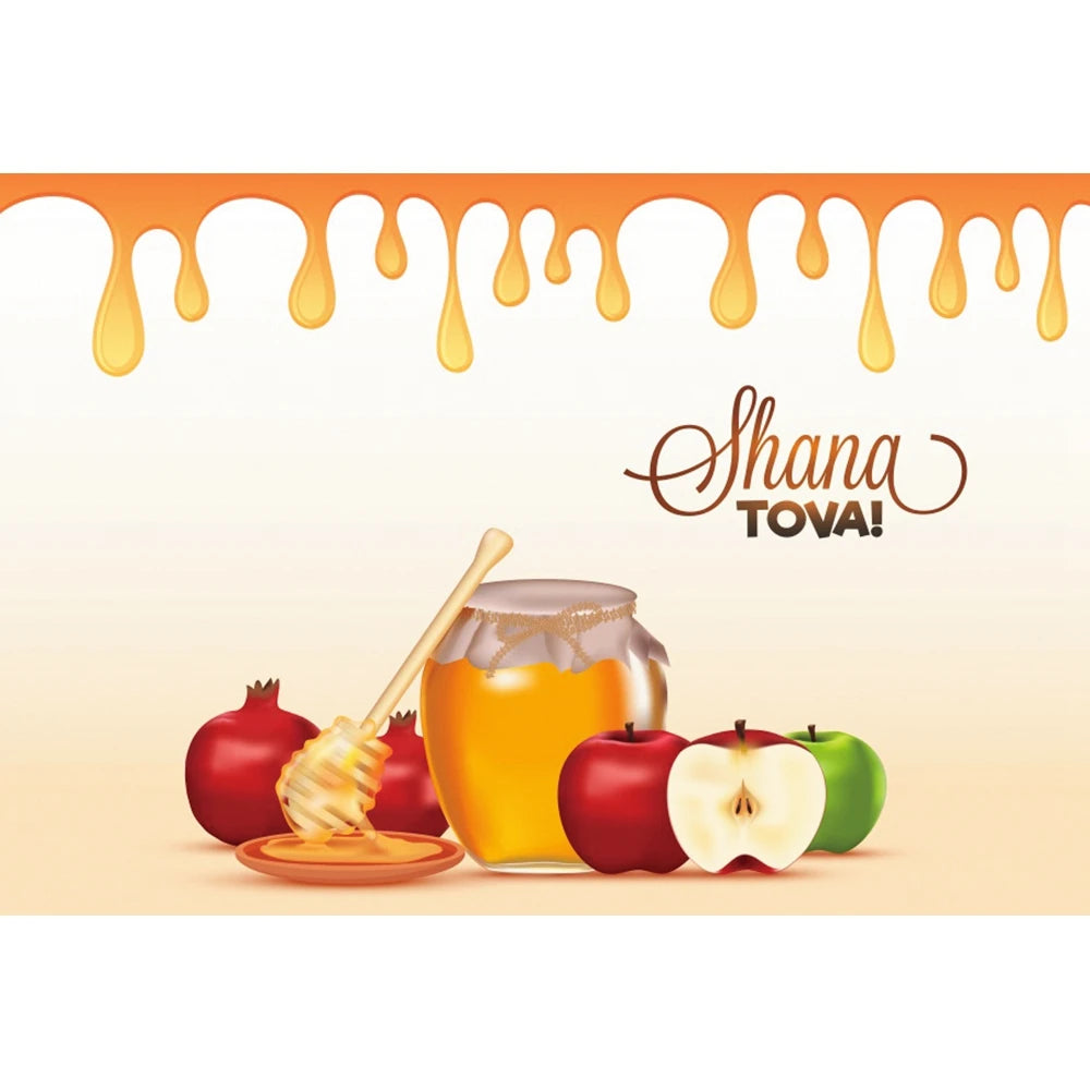 Happy Rosh Hashanah Photography Background