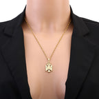 Sonya Eagle Pendant Necklace – Stainless Steel