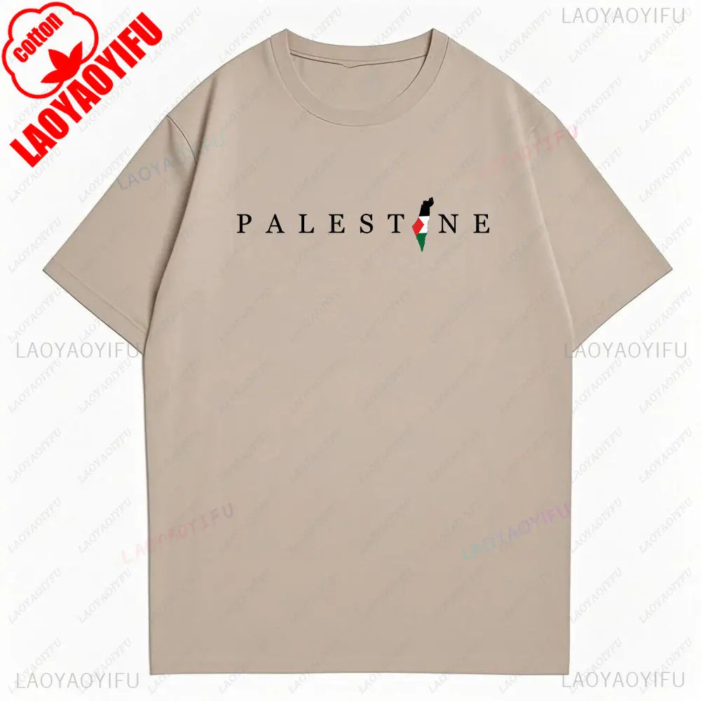 Palestine Shirt Vintage Cotton