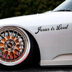 Jesus Is Lord Sticker Car