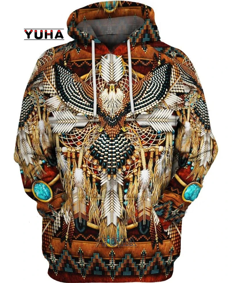 Indian Style Jacket 3D Sweatshirt