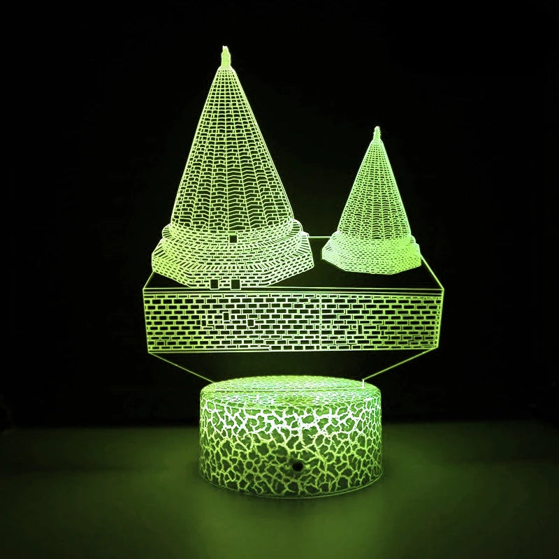 3D Illusion Lalish Lamp