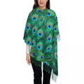 Ladies Long Peacock Cute And Beautiful Scarves
