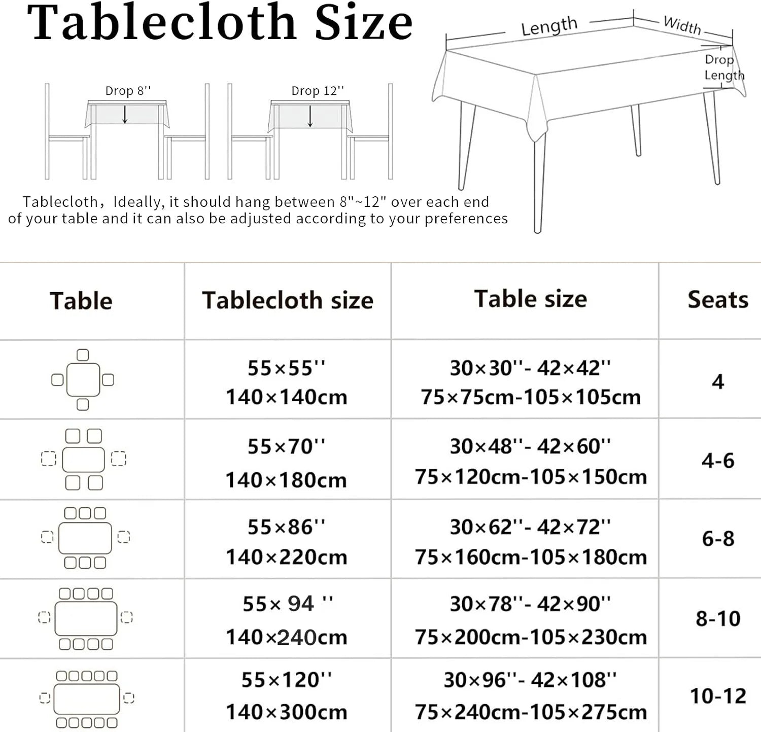 Mexican Day of The Dead Skull Flower Waterproof Tablecloth
