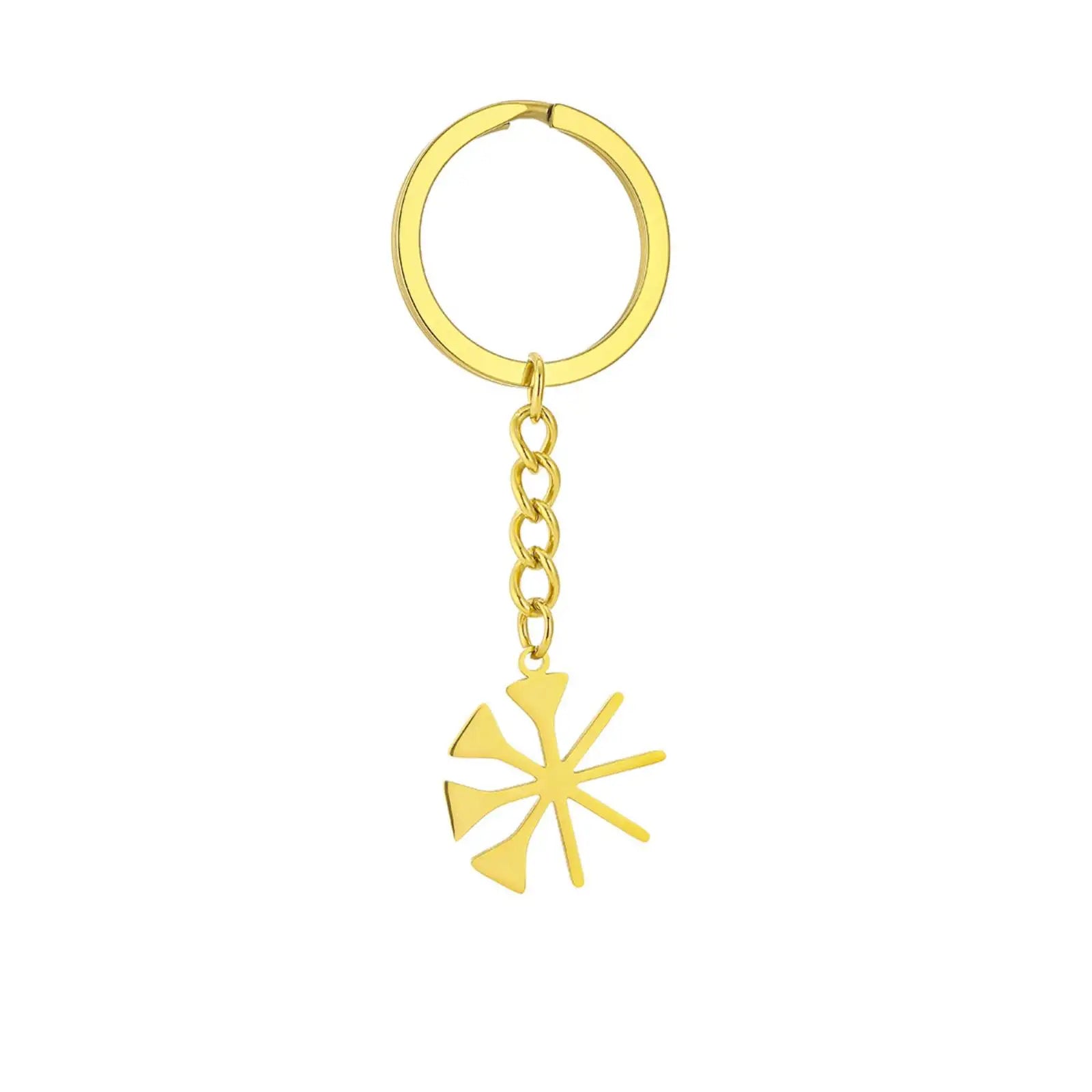 Yazidi Lalish Peacock Keychain