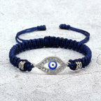 Braided Evil Eye Bracelet