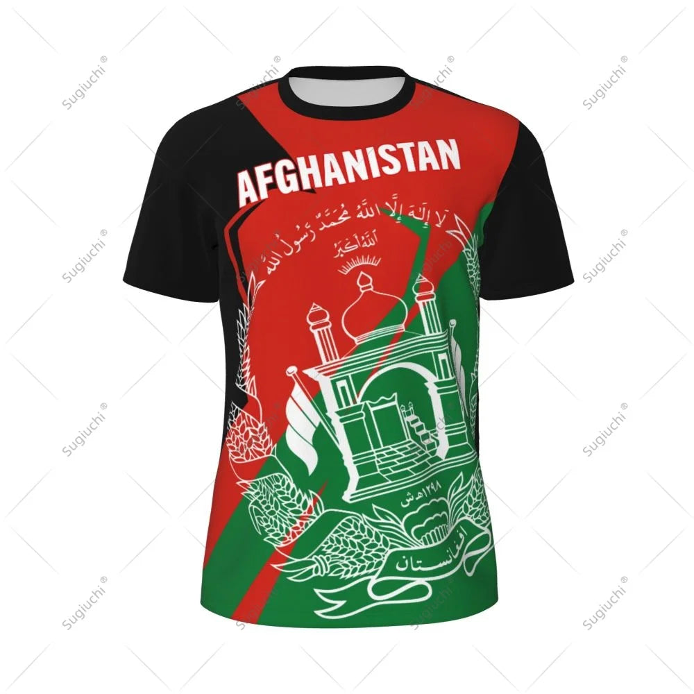 Afghanistan Flag Men Sports T-shirt