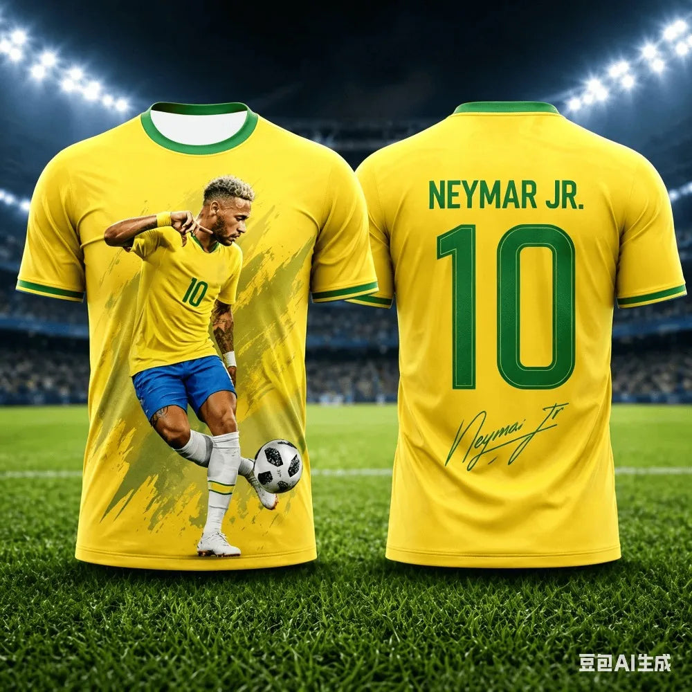 Brazil National Team Jersey Tee