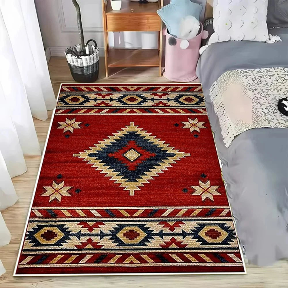 Southwestern Native Aztec Carpets for Room Decoration