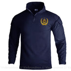 Afghan Flag Design Men's Long Sleeve Combat Uniform