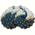 Peacock Feather Dining Table Decoration