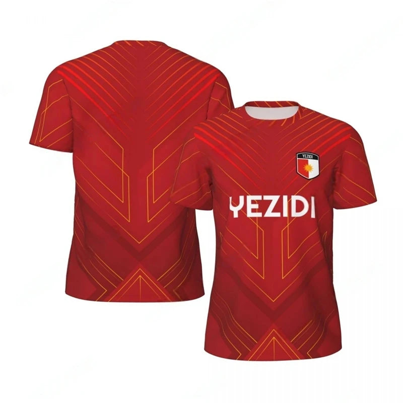 Men's Yezidi Flag T-Shirt Short