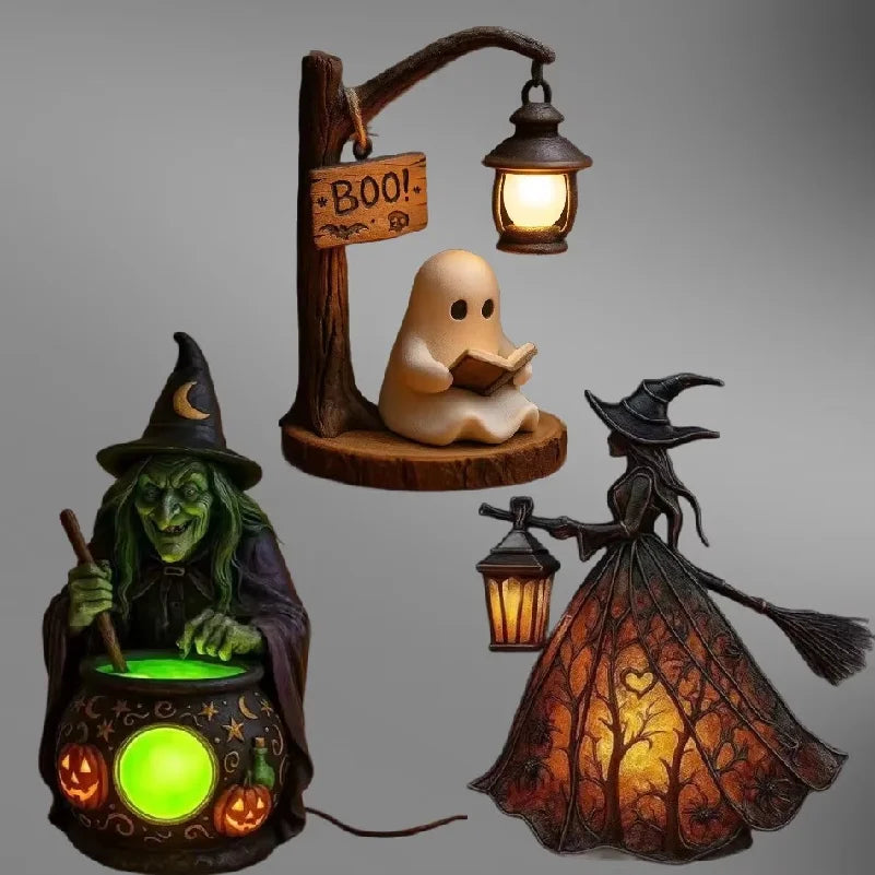 Witch Lantern Decor