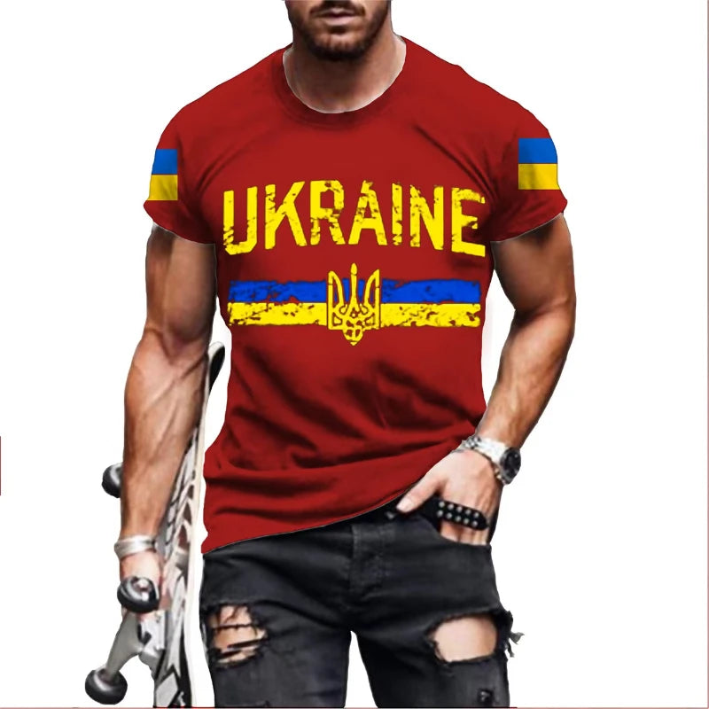 Ukrainian Flag 3D T Shirt