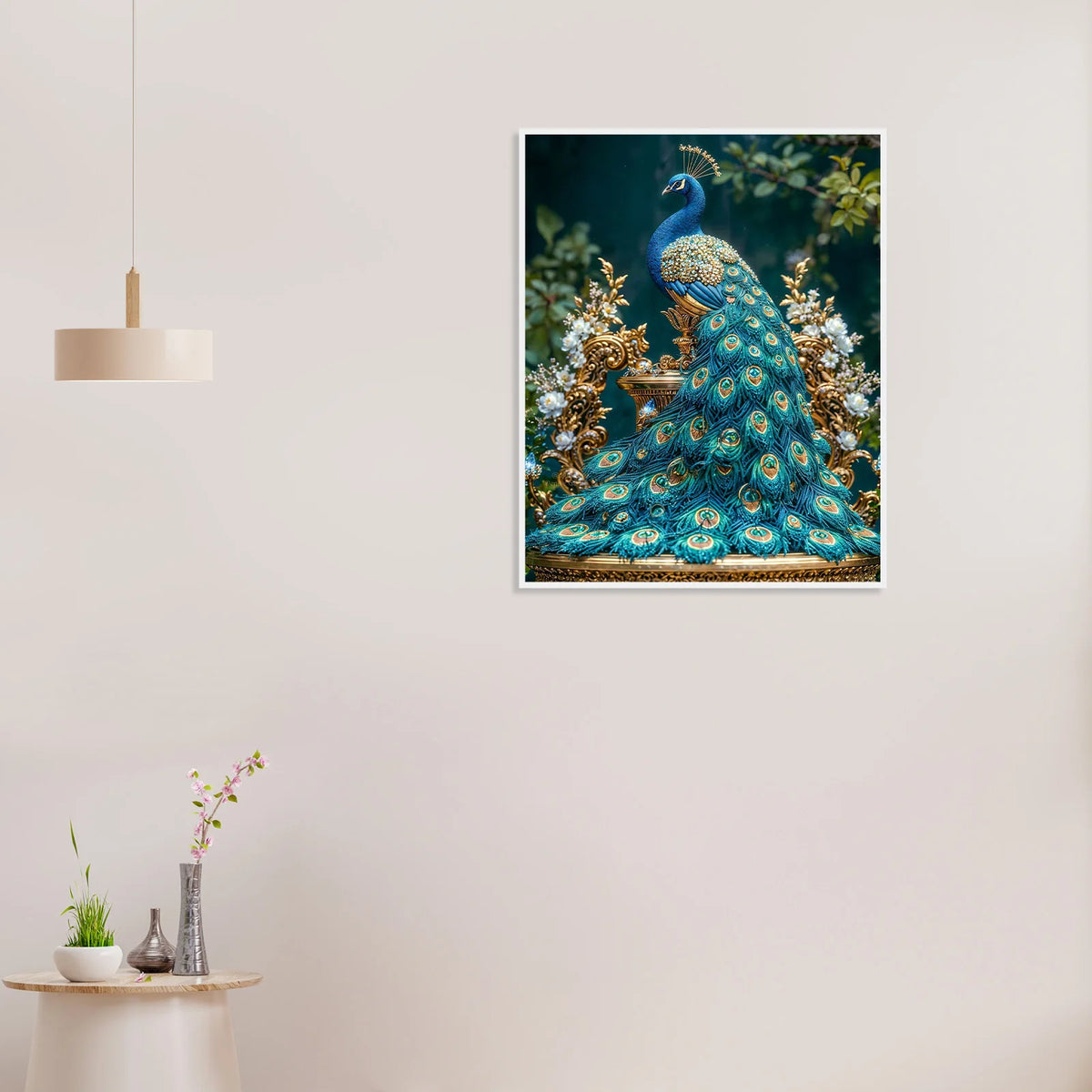 Peacock Diamond Art Painting Kit