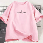 Jesus Is King Christian T Shirt