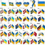 Ukraine Flag Laple Pin Badge