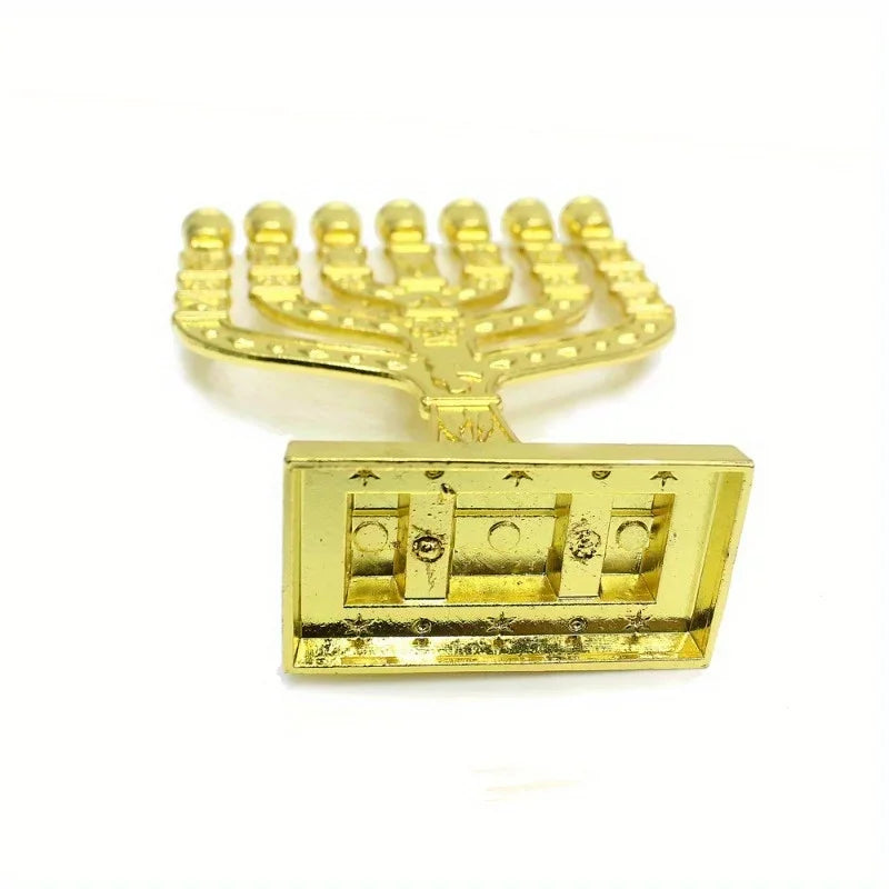 1PC Menorah Candle-holders Religions Candelabra Hanukkah