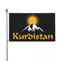 Kurdistan Flag Banner