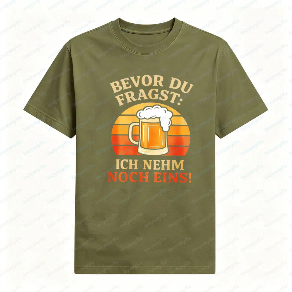 Trendy Saying T-shirts in German Beer & Oktoberfest